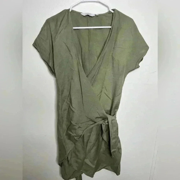 Paris Atelier & Other Stories Linen Wrap Dress US 8 - Picture 1 of 7